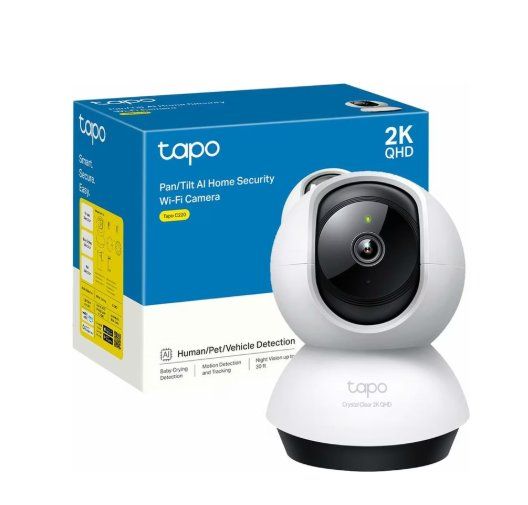 Videocamere: TP-Link Tapo C220 4MP 360°-WLAN-Kamera MicroSD – Nuovo e nell'imballaggio originale da Horn venduto da xinnomix 1