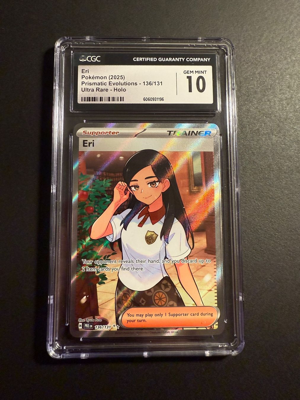 Pokémon Sammelbilder & Trading cards: Eri Holo CGC 10 Prismatic Evolutions – Gebraucht aus Zürich von pokemon_cards 2