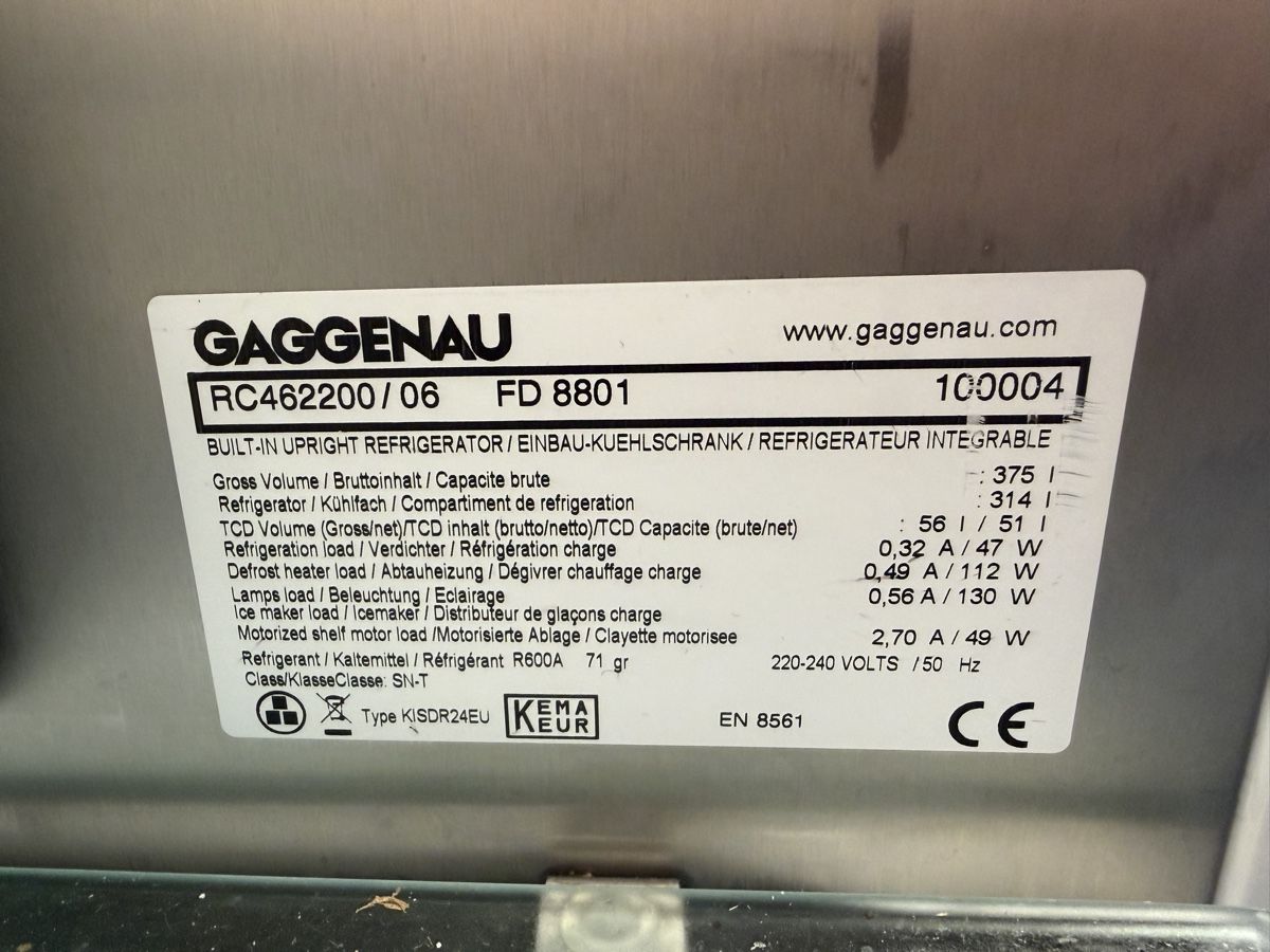 Kühlschrank: Gaggenau Kühlschrank – Gebraucht aus Andwil TG von sirknollte 5