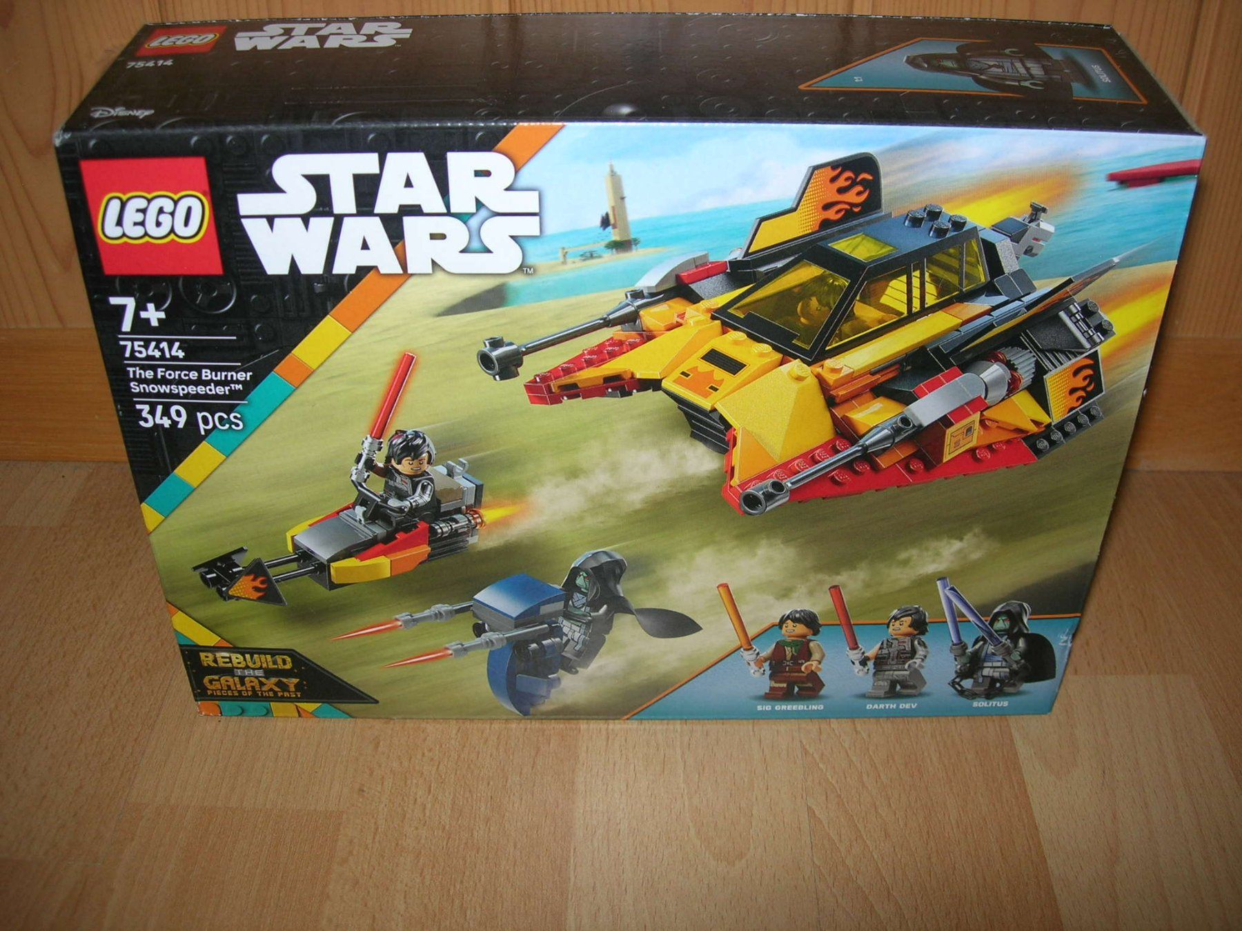 Lego Giocattoli: Star Wars 75414 The Force Burner Snowspeeder – Nuovo e nell'imballaggio originale da Hornussen venduto da Corvette-
