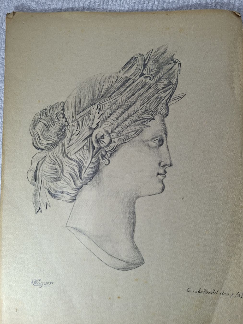 Gemälde: antike Zeichnungen um 1909 – Gebraucht aus Grindelwald von carro5 2