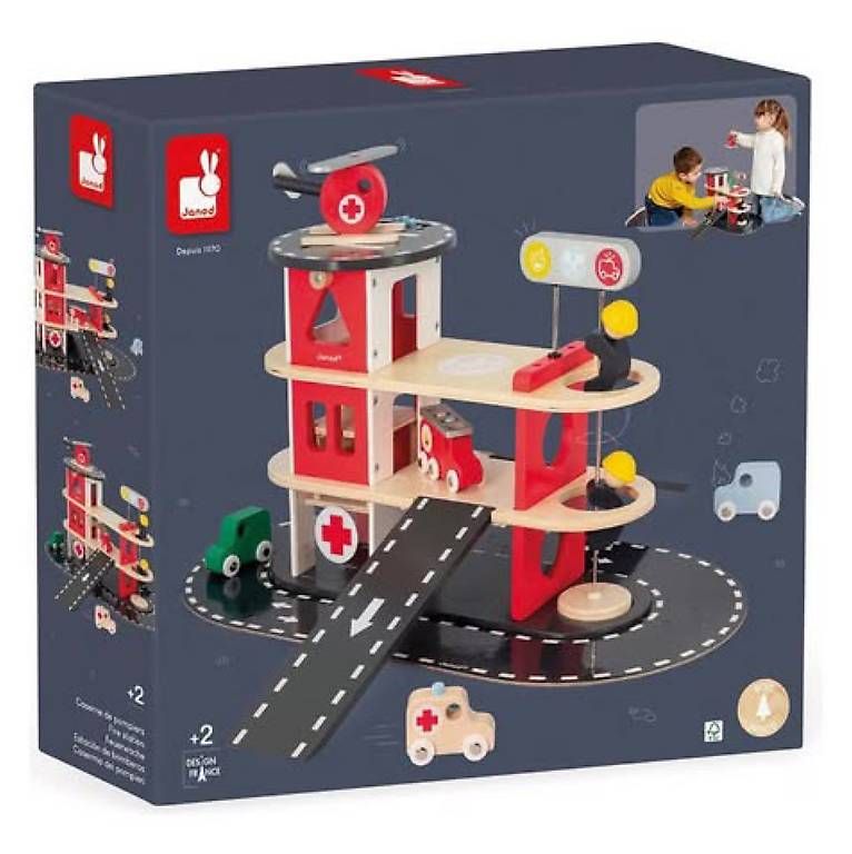 Spielzeuge: Janod- Caserne de pompier – Gebraucht aus Vérossaz von rad_g68s 2