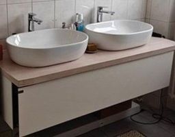 KWC Badzimmer Armatur Ella 2x Stück Wasserhahn Lavabo 2x