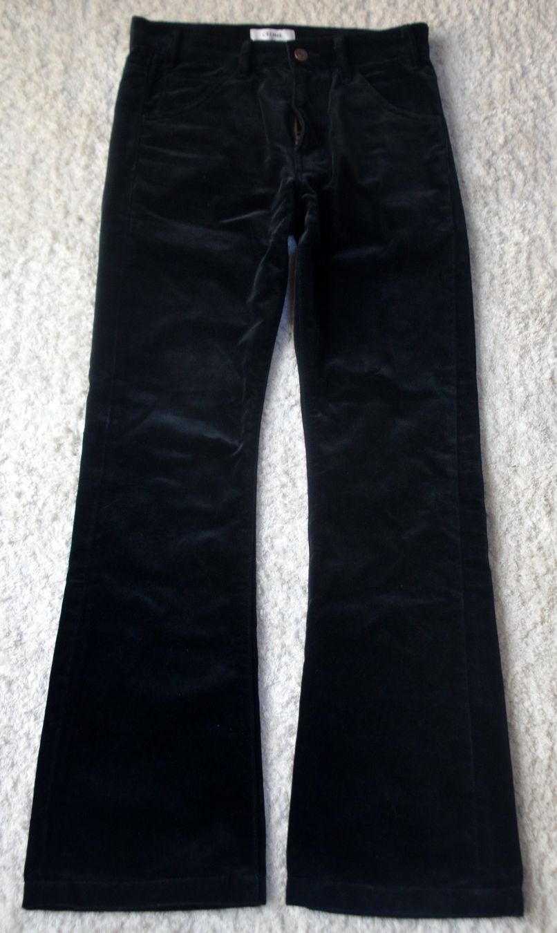 Celine Hosen: Céline Samthose / Pantalon en velours 26 / S – Gebraucht aus Collonges von Auganien 1