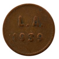 Jeton Landesausstellung 1939 Zürich RRR!