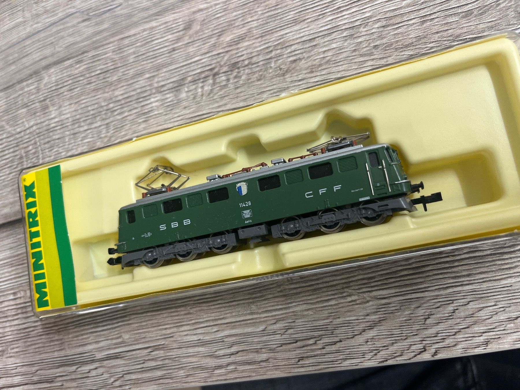 Trix Modellini di ferrovie: Trix Ae 6/6 Luzerne Spur N – Usato da Windlach venduto da Kelebra 6