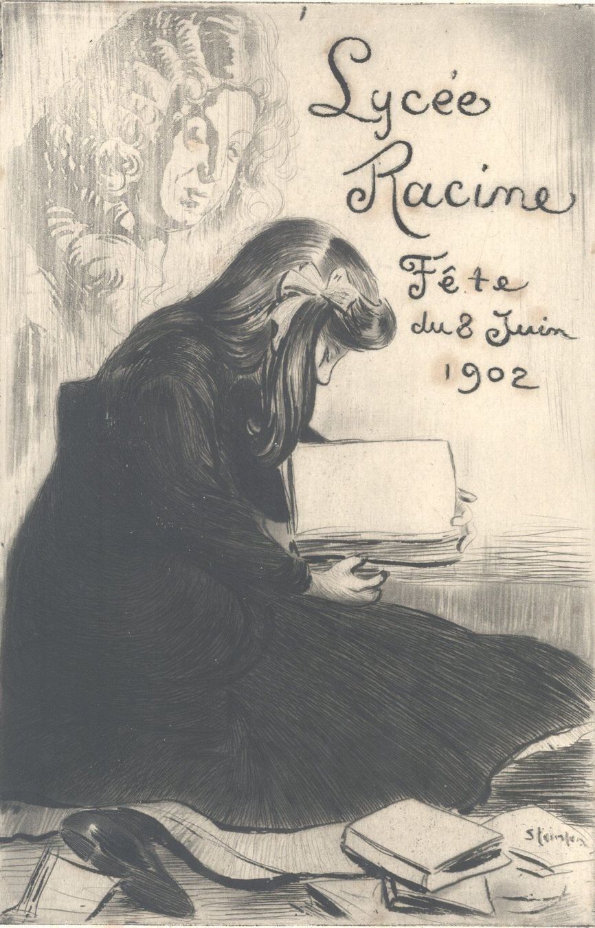 Incisioni: Steinlen Théophile-Alexandre - Fête du 8 juin 1902 – Usato da Biel/Bienne venduto da 07helios032