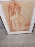 Tableau (sanguine) de Ferruccio Garopesani