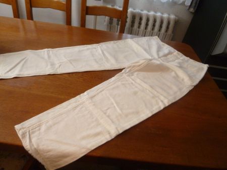 Erotik Antike Leinen Herren Hose Art De Co um 1920 Liebe   I