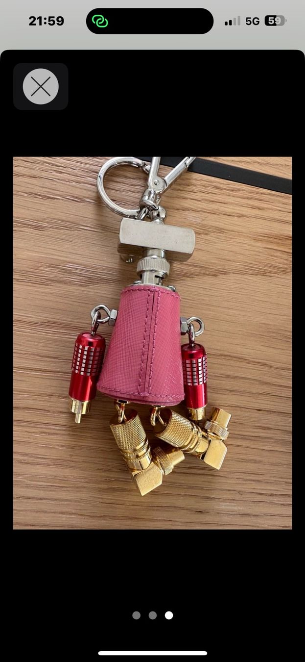 Prada Portachiavi: PRADA Keychain / Schlüsselanhänger / Taschenschmuck – Usato da Wallisellen venduto da anutadarki 2