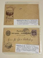 2 alte Ansichtskarten „ Chocolat Suchard „ Top von 1894!