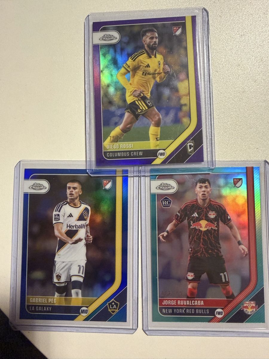 Topps Sammelbilder & Trading cards: Topps Chrome MLS  cards – Gebraucht aus S. Antonino von Mc2495