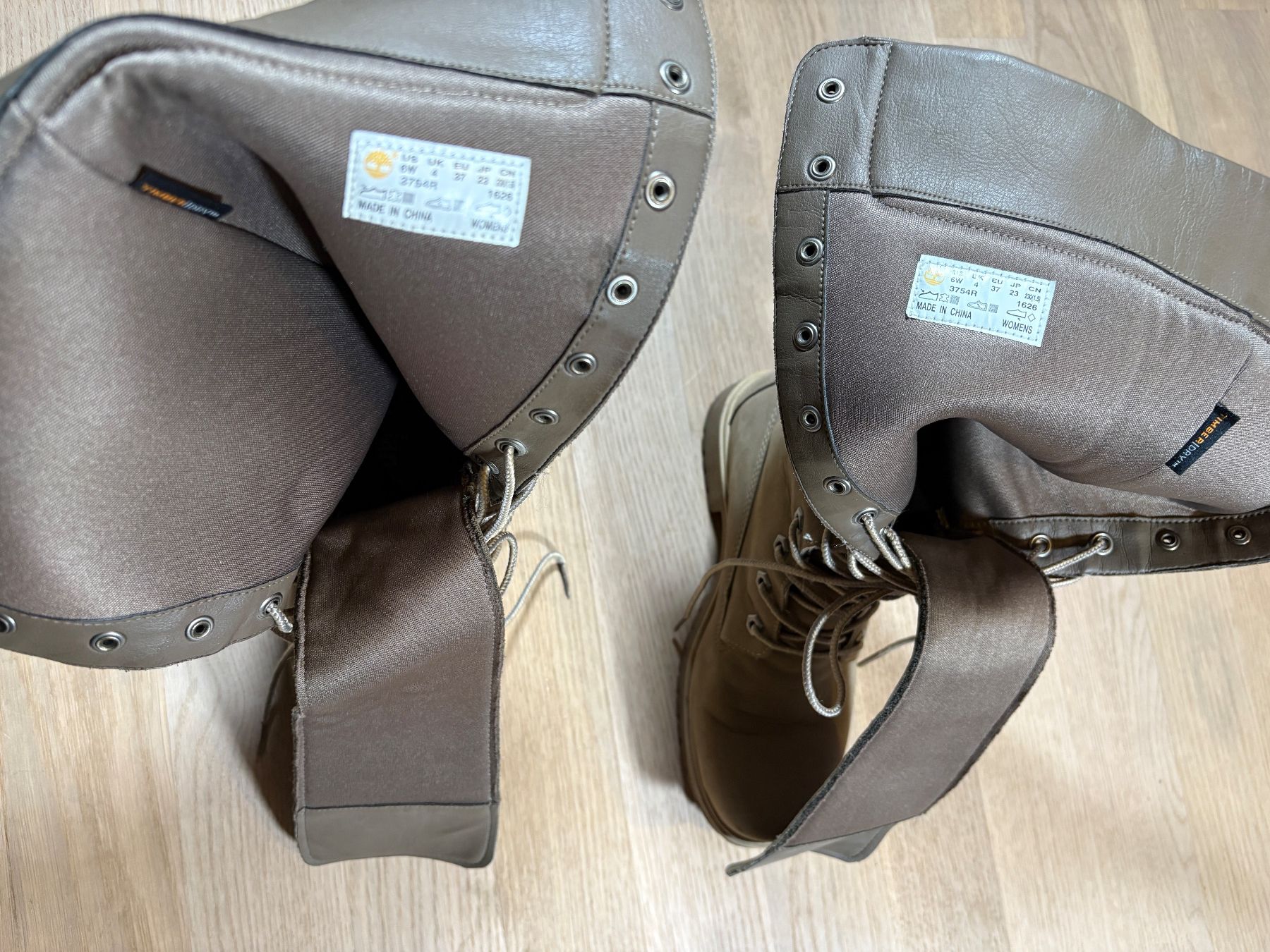 Timberland Scarpe da donna: Timberland Schnürstiefel Gr 37 – Usato da Elgg venduto da Jo_Naj 2