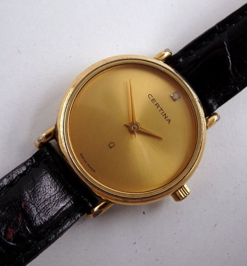 Certina Orologi: Certina Goldfarben, elegantes Design – Usato da Untersiggenthal venduto da TimeandShine 2