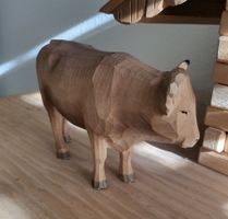 original Brienzer Krippenfigur Ochse