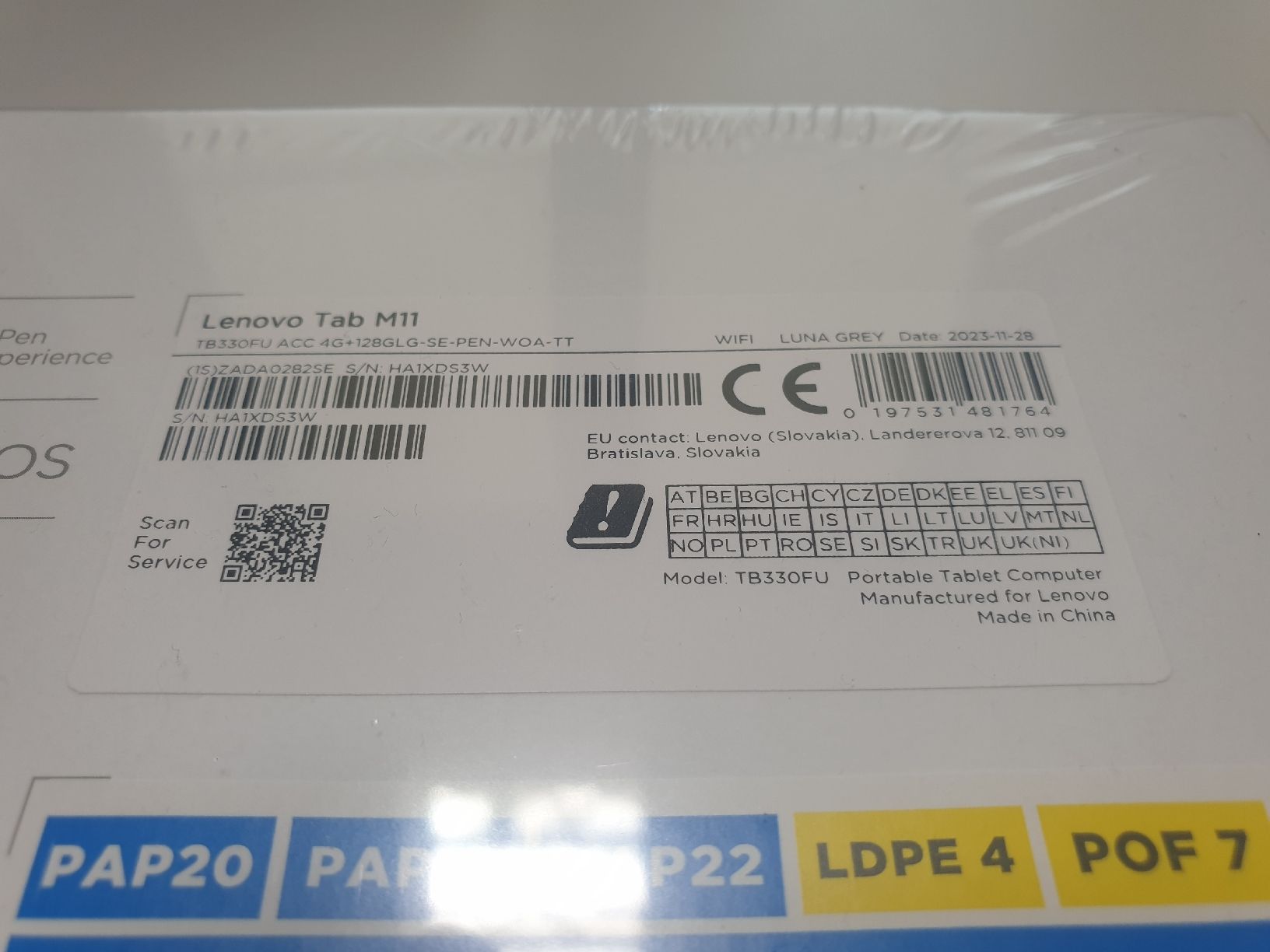 Lenovo Tablettes PC: Lenovo Tab M11 mit Tab Pen originalverpackt – Neuf avec emballage d'origine à Bern par jspreng 2