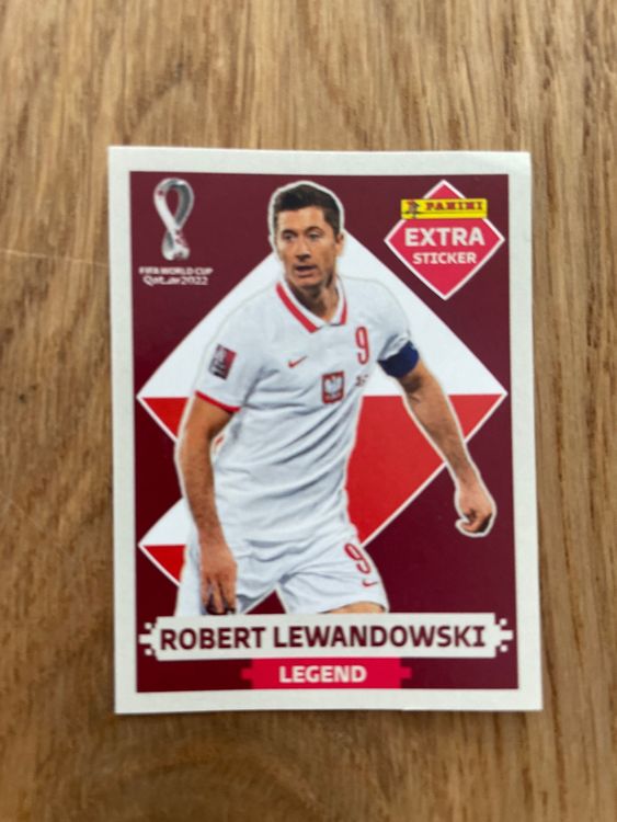 Robert Lewandowski Panini Extra Sticker | Kaufen auf Ricardo