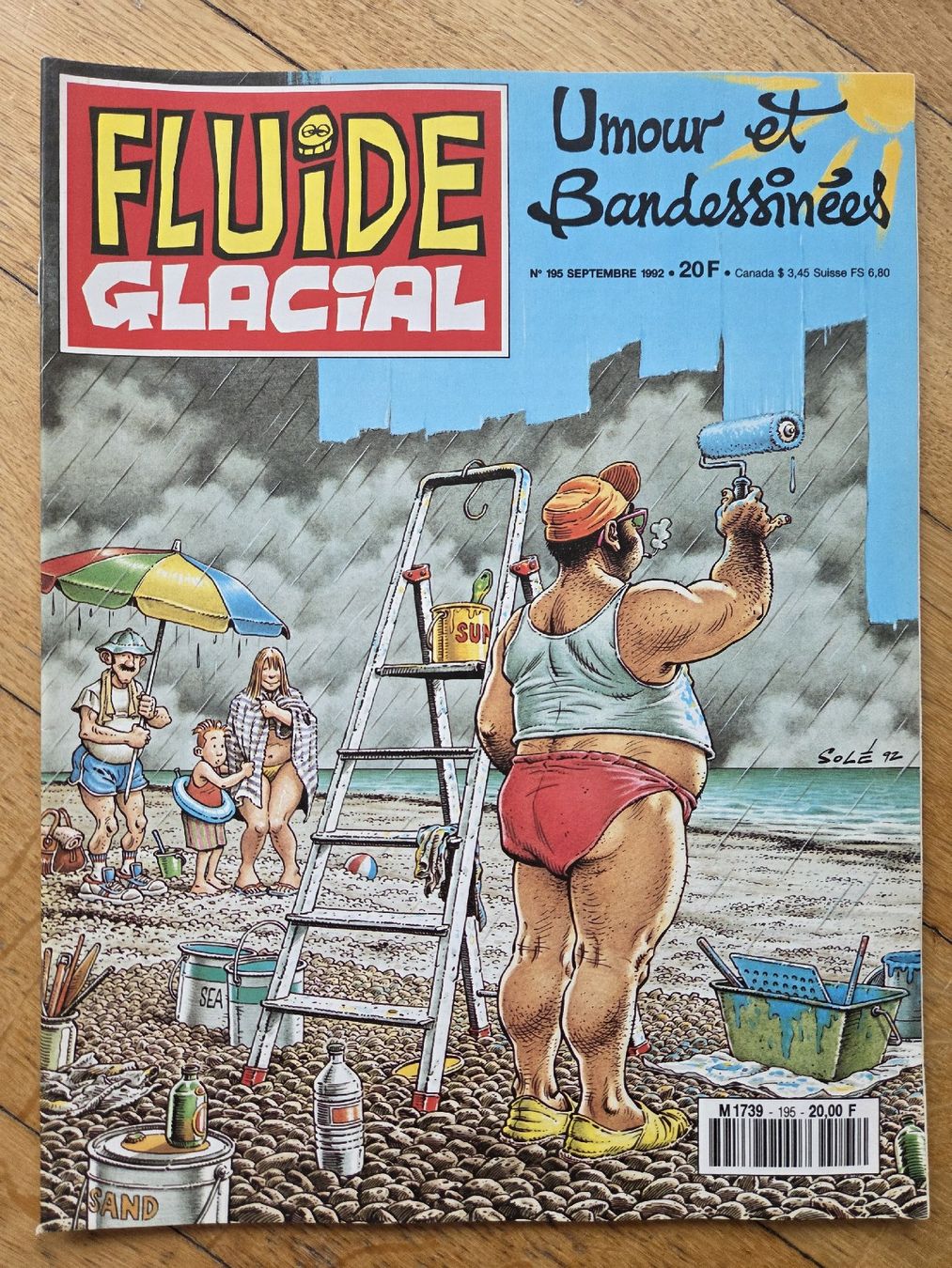 Comics: Fluide Glacial No 196 Septembre 1992  – Gebraucht aus Territet von Cenh