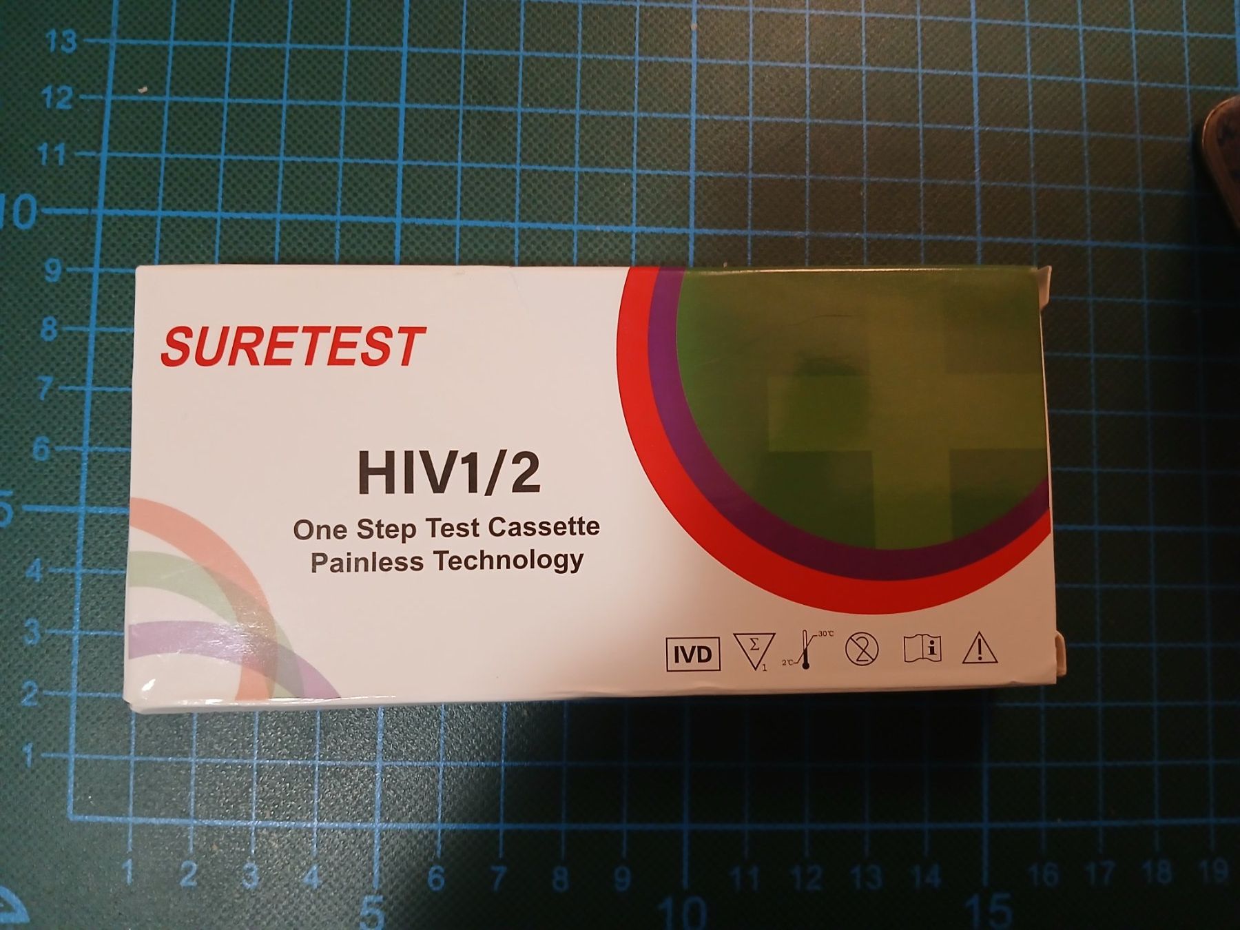 Attrezzature mediche: HIV Schnelltest neu & OVP – Nuovo e nell'imballaggio originale da Derendingen venduto da Gaston.J