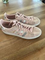 Sneaker Adidas Campus, hellrosa mit camuflash, Gr. 40 2/3