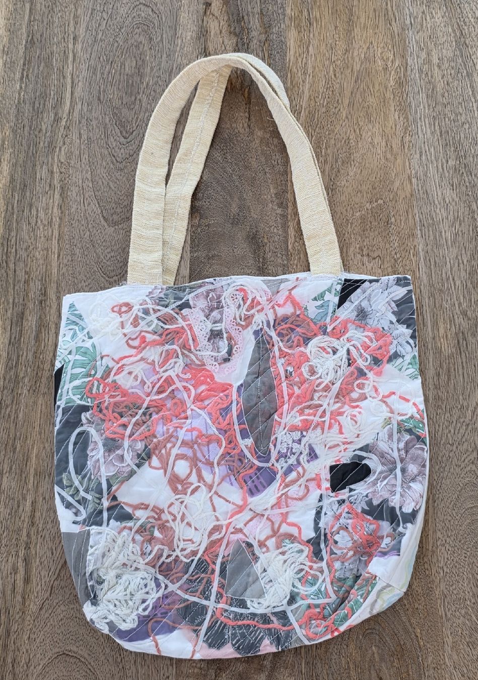Borse da donna: Bunte Handgemachte Stofftasche  Unikat  – Nuovo (secondo la descrizione) da Rheinsulz venduto da Gilea 1