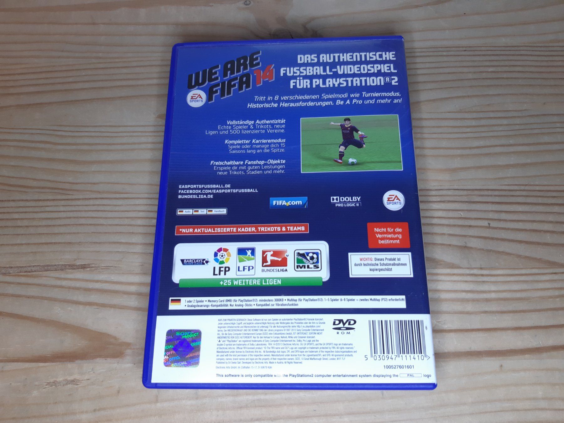 Sony Spiele: Fifa 14 Legacy Edition PS2 – Gebraucht aus Welschenrohr von  2