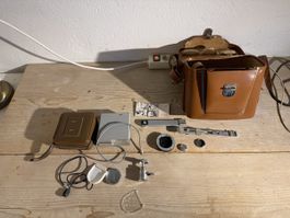 Leitz Wetzlar Foto-Zubehör Set mit Tasche (Omnicette)
