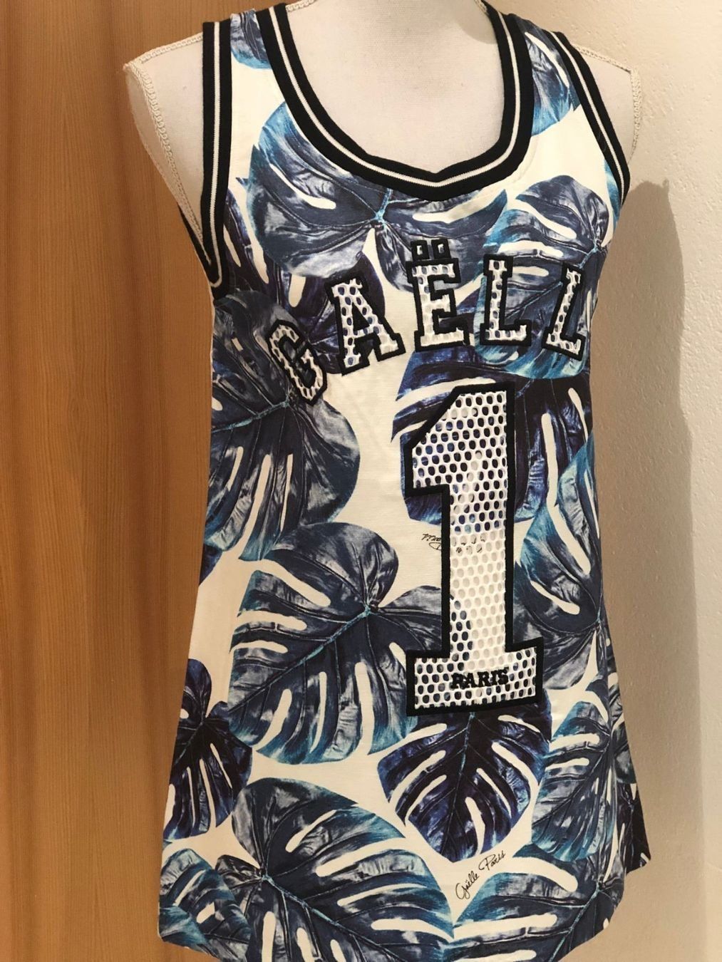 Tuniques: GAELLE TUNIKA BLAU GEMUSTERT /NP CHF 149.- – Neuf (Voir description) à Eschenbach SG par Lady020 2