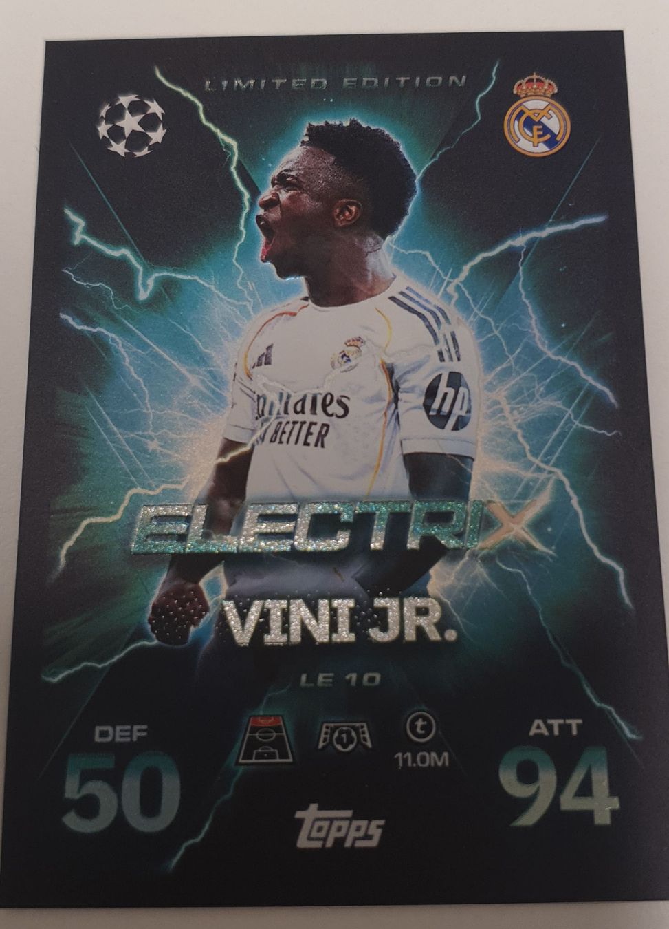 Topps Carte collezionabili: Carte de collection Vinicius Jr. Electrix Limited Edition – Nuovo (secondo la descrizione) da Vevey venduto da ros2