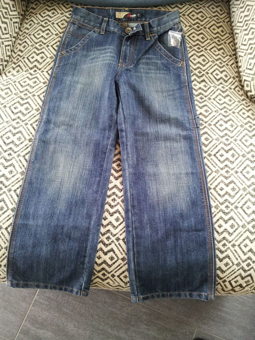 Pantaloni: Jeans Junge Gr. 128 neu – Nuovo (secondo la descrizione) da Zürich venduto da cyma02