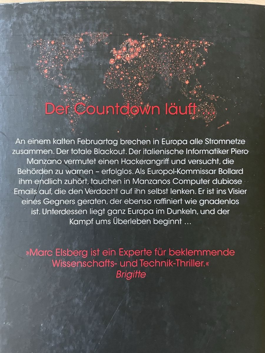 Livres: Marc Elsberg Blackout – D'occasion à Oberembrach par Maleachi0 1
