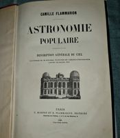 Astronomie Populaire / Camille Flammarion.