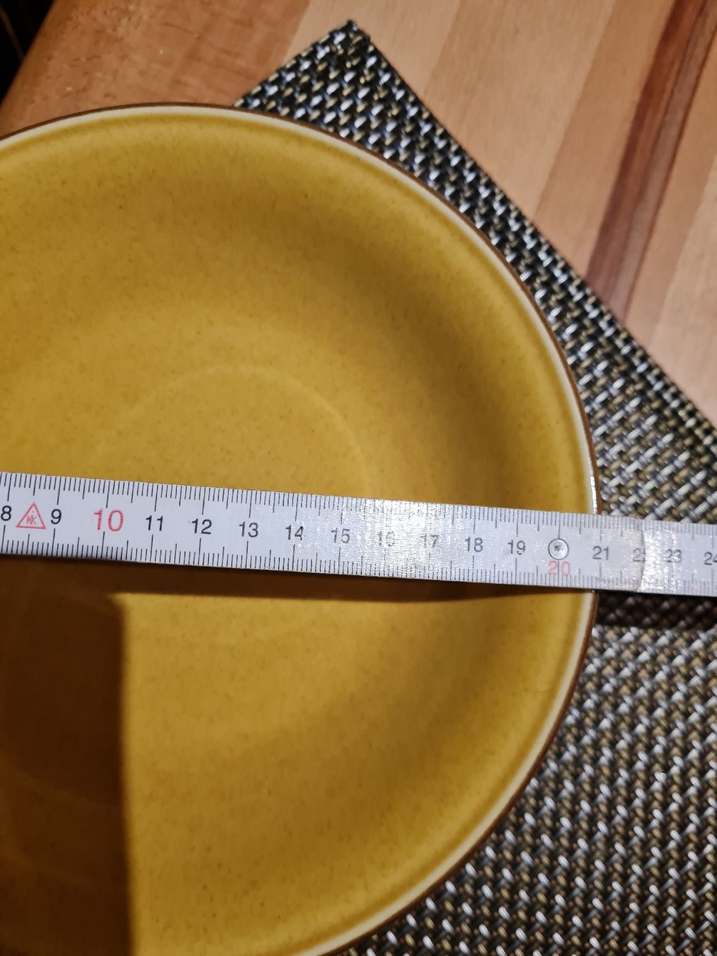 Rössler Piatti: Rössler 6 Suppenteller, Senfgelb – Nuovo (secondo la descrizione) da Münsingen venduto da Cuci31 4