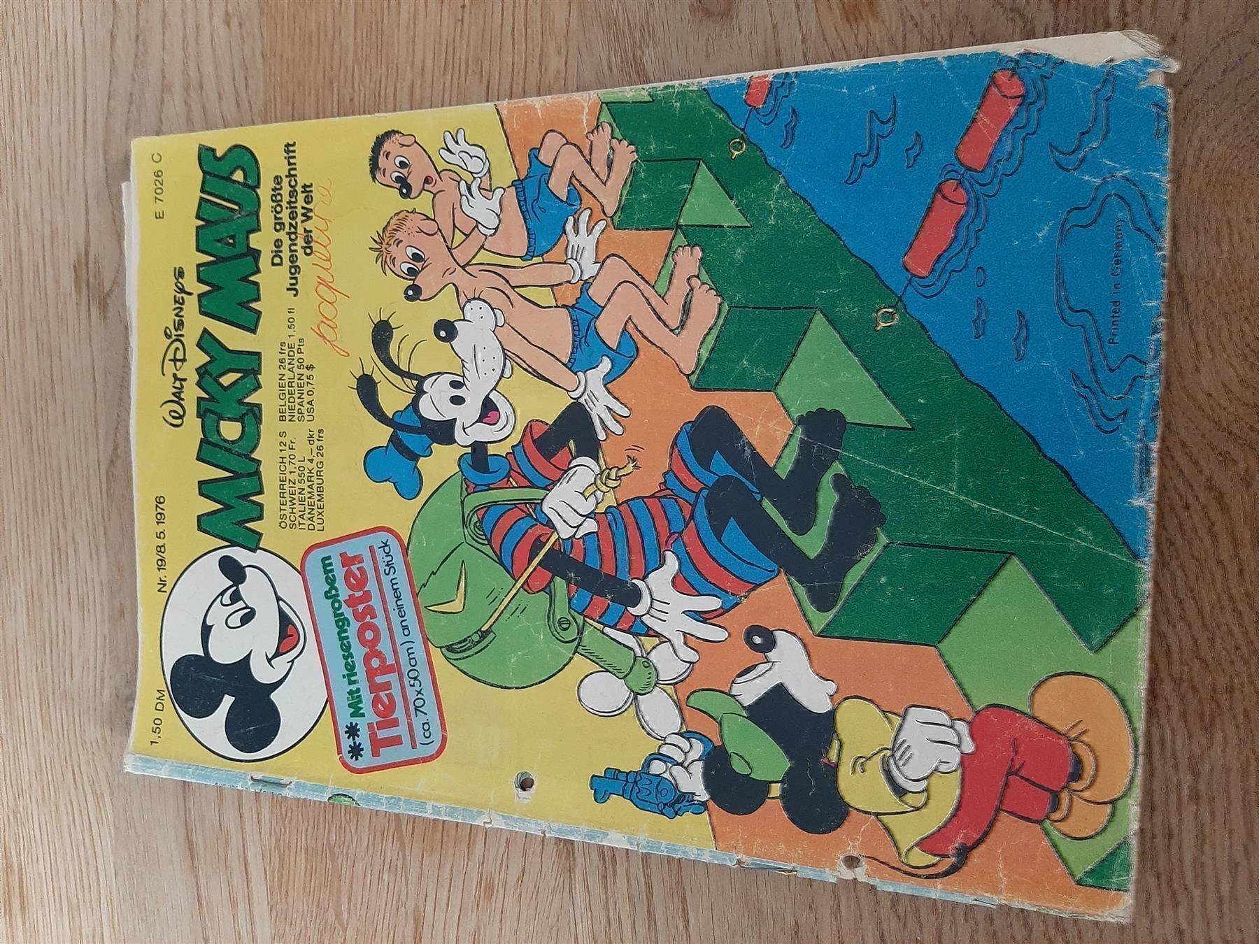 Fumetti: Micky Maus Heft 19, 08.05.1976 – Usato da Affoltern am Albis venduto da Sabinezc