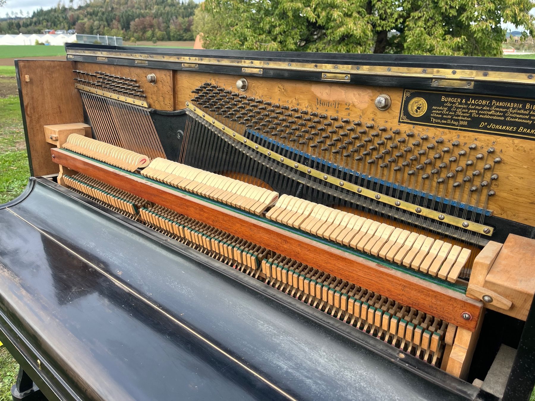 Burger & Jacobi Musikinstrumente: Klavier Burger Jacoby – Gebraucht aus Allmendingen b. BE von juair 5