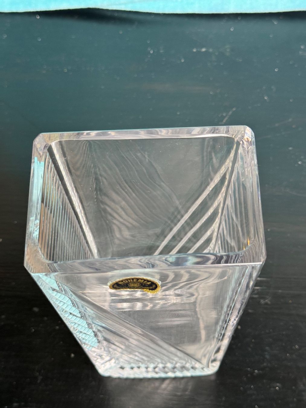 Vasi & Recipienti: Vintage Bohemian Crystal Vase – Usato da Lausanne venduto da artnouveau04 2