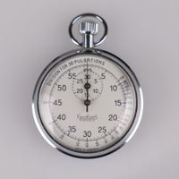 Hanhart mechanische Stoppuhr "Jubiläum 75"