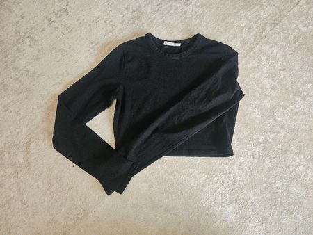 schwarzes Croptop Gr. S
