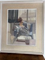 Gemälde Öl auf Leinwand Peter Rüfenacht 1961
