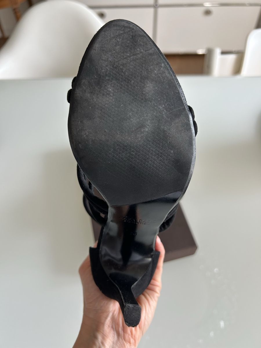 Zara Scarpe da donna: Zara Basic, schwarze High Heels mit Knoten, Grösse 36. – Usato da Zürich venduto da fabisebas 3