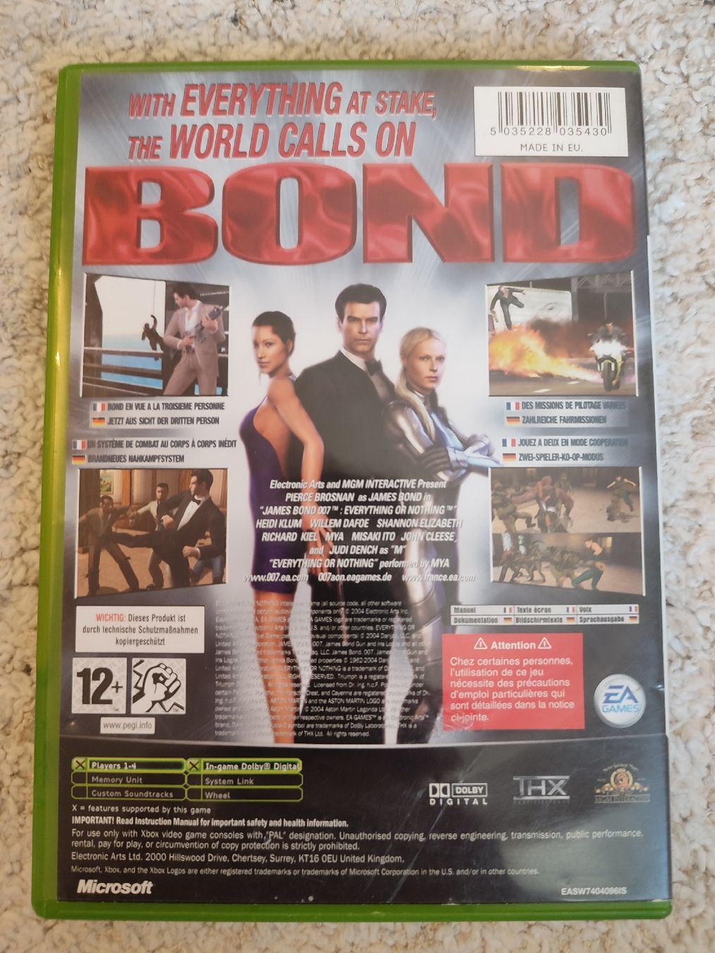 Giochi: 007 Everything Or Nothing Bon état  – Usato da Bougy-Villars venduto da Vogue 2