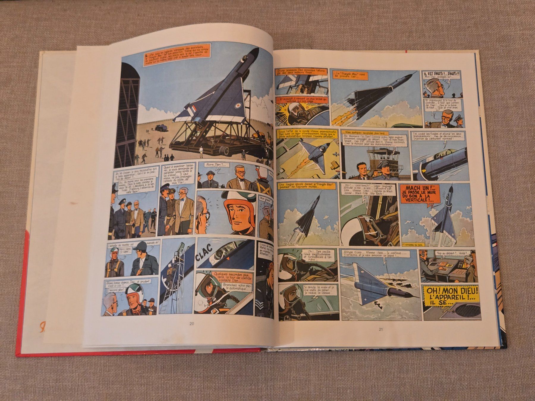 Fumetti: Dan Cooper N°1 - Le triangle bleu – Usato da Crémines venduto da Blakedrake 5