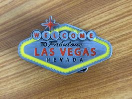 Gurtschnalle Buckle Las Vegas USA Nevada Original Casino