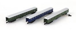 Lot mit 3 Märklin Spur Z DB Personenwagen