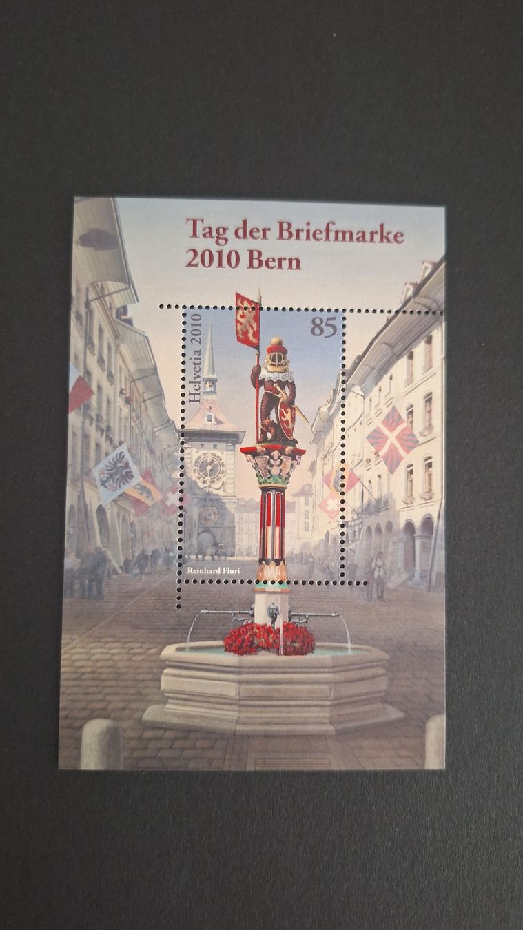 Tutti i francobolli: 2010,Nr 1372,Blockausgabe  ungest. – Nuovo (secondo la descrizione) da Pratteln venduto da walti-6060