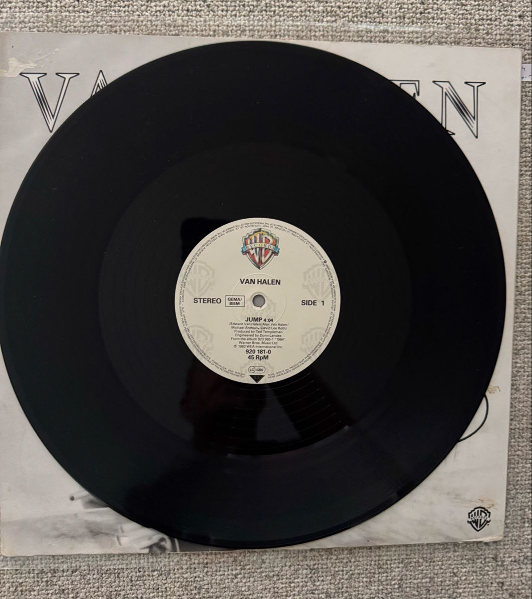Dischi in vinile: Van Halen - Jump - 12" Maxi - 80s – Usato da Rorbas venduto da BlackstarRecords 2