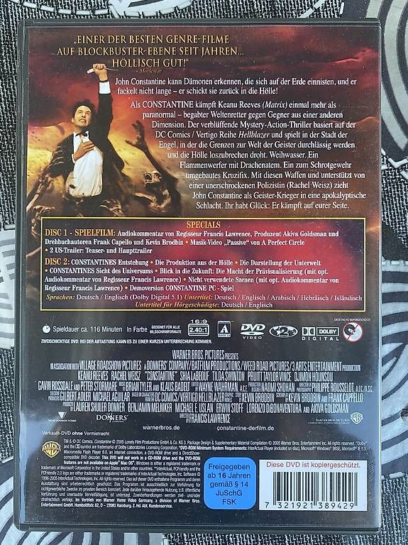Tutti i DVDs: Constantin – Usato da Gasel venduto da Ntomate 1