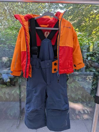 Trevolution Schneeanzug 2-teilig Gr. 80 orange/blau