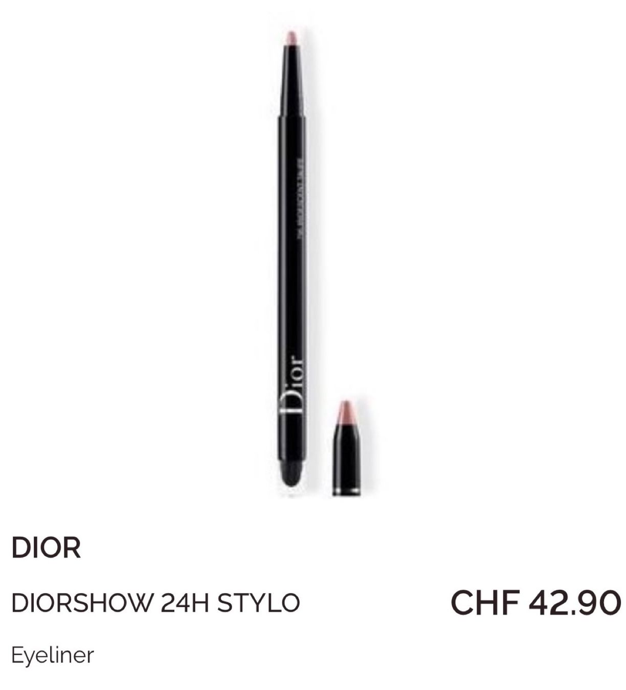 Dior Make-up: Dior STYLO Liner NP. 42.90 – Nuovo e nell'imballaggio originale da Rüfenacht BE venduto da Milena_1 5