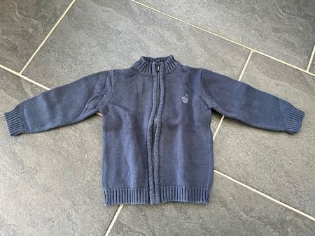 Strickjacke dunkelblau, sehr guter Zustand, Baby Club, 80